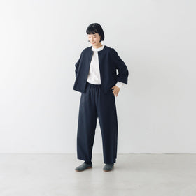 fruits of life ウールノーカラージャケット