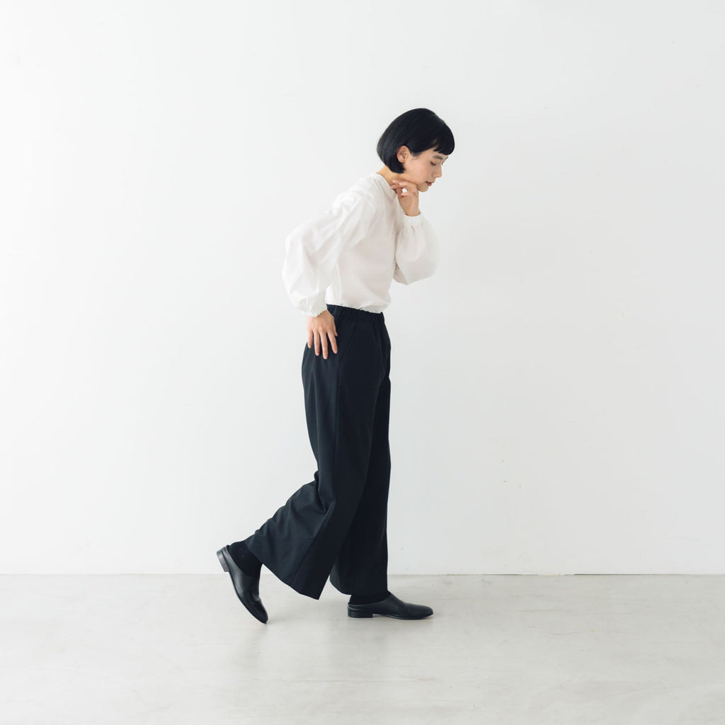 fruits of life ウールワイドパンツ