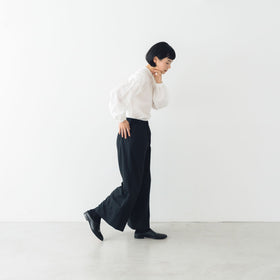 fruits of life ウールワイドパンツ