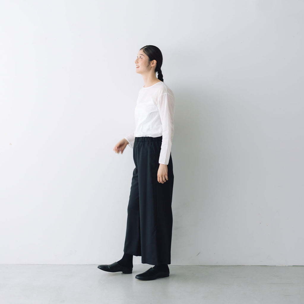 fruits of life ウールワイドパンツ