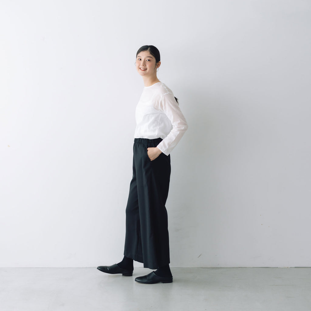 fruits of life ウールワイドパンツ