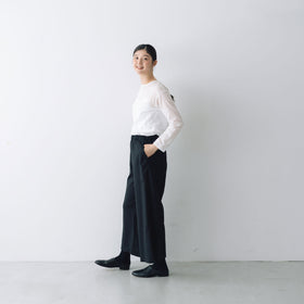 fruits of life ウールワイドパンツ