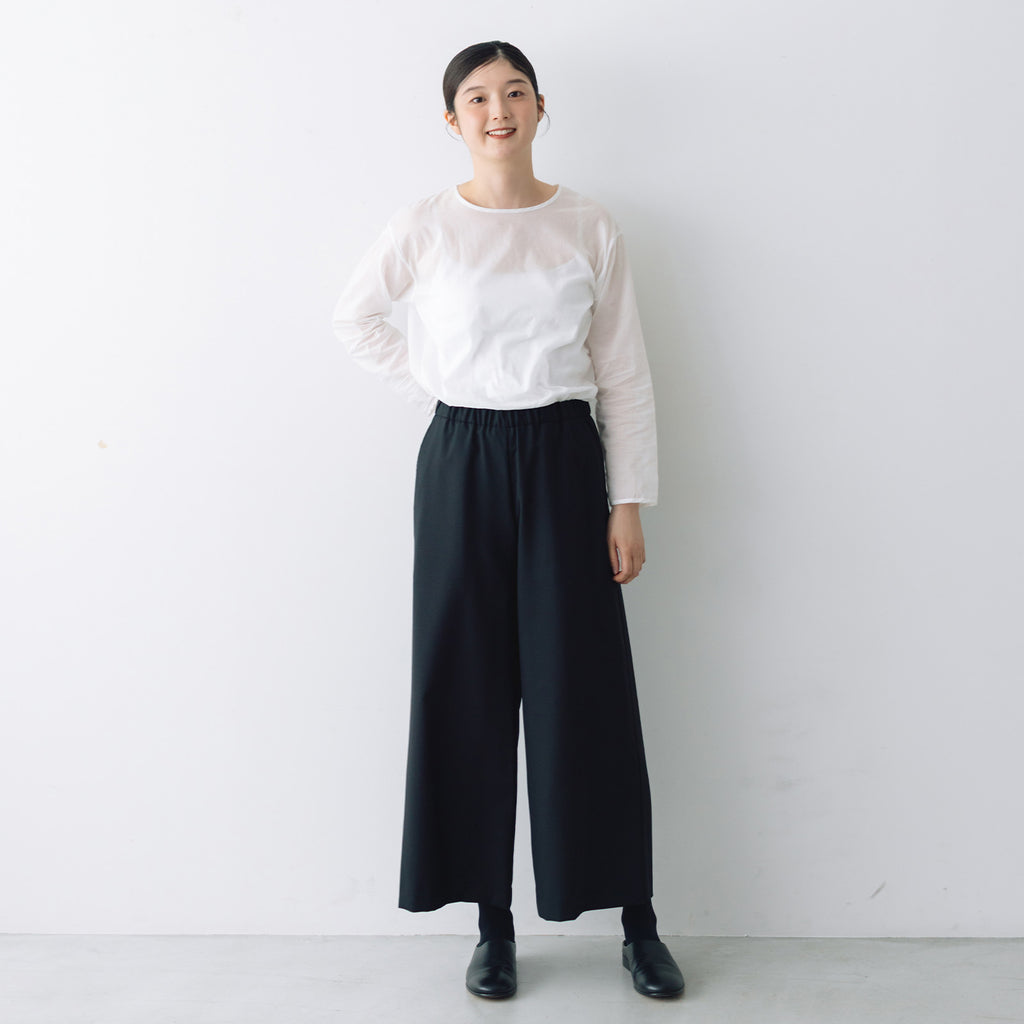 fruits of life ウールワイドパンツ