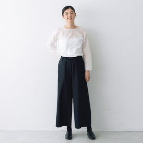 fruits of life ウールワイドパンツ