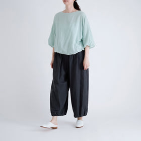 fruits of life バルーンプルオーバー 白緑色/ミントグリーン