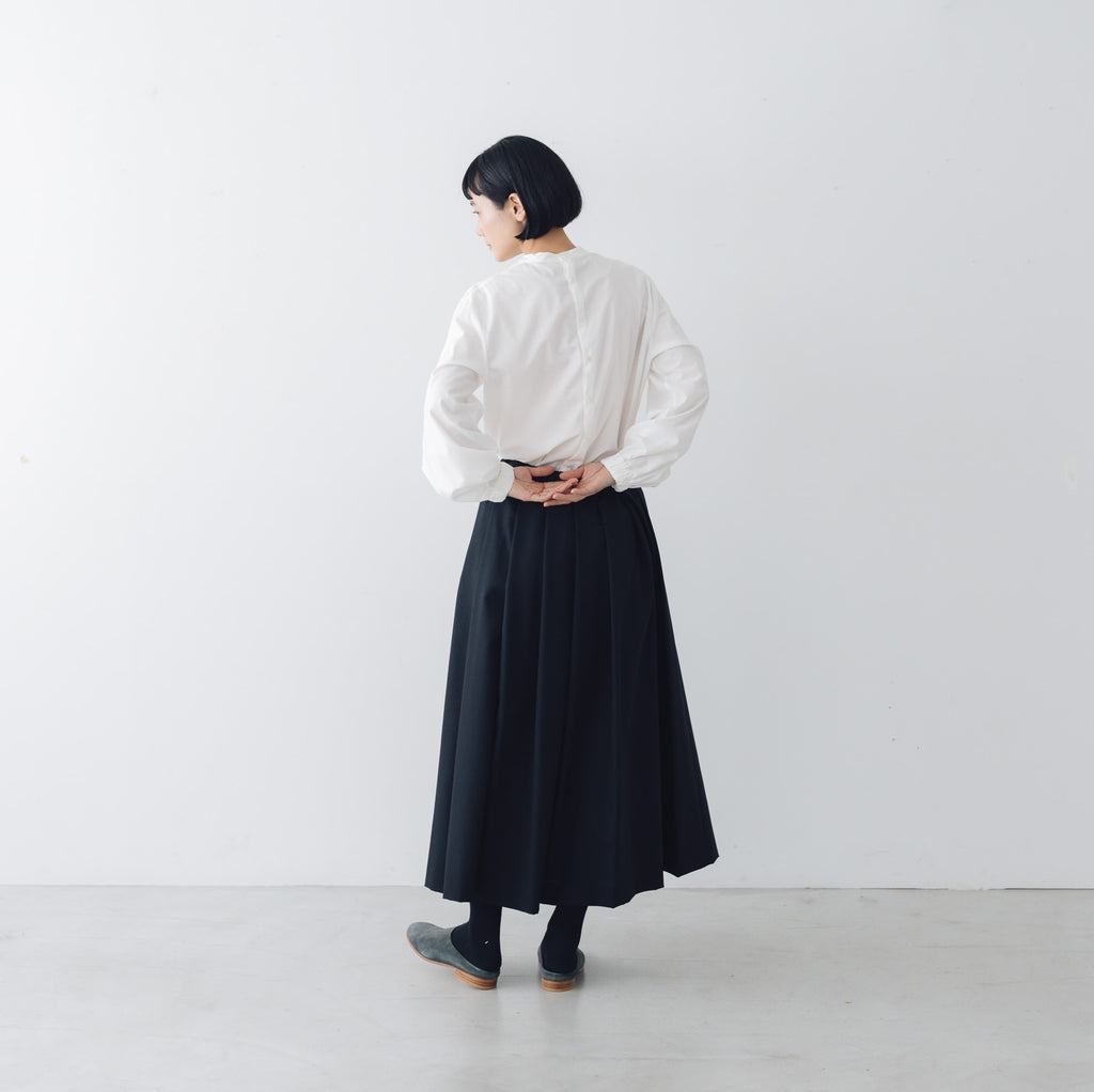 fruits of life スタンドカラーブラウス