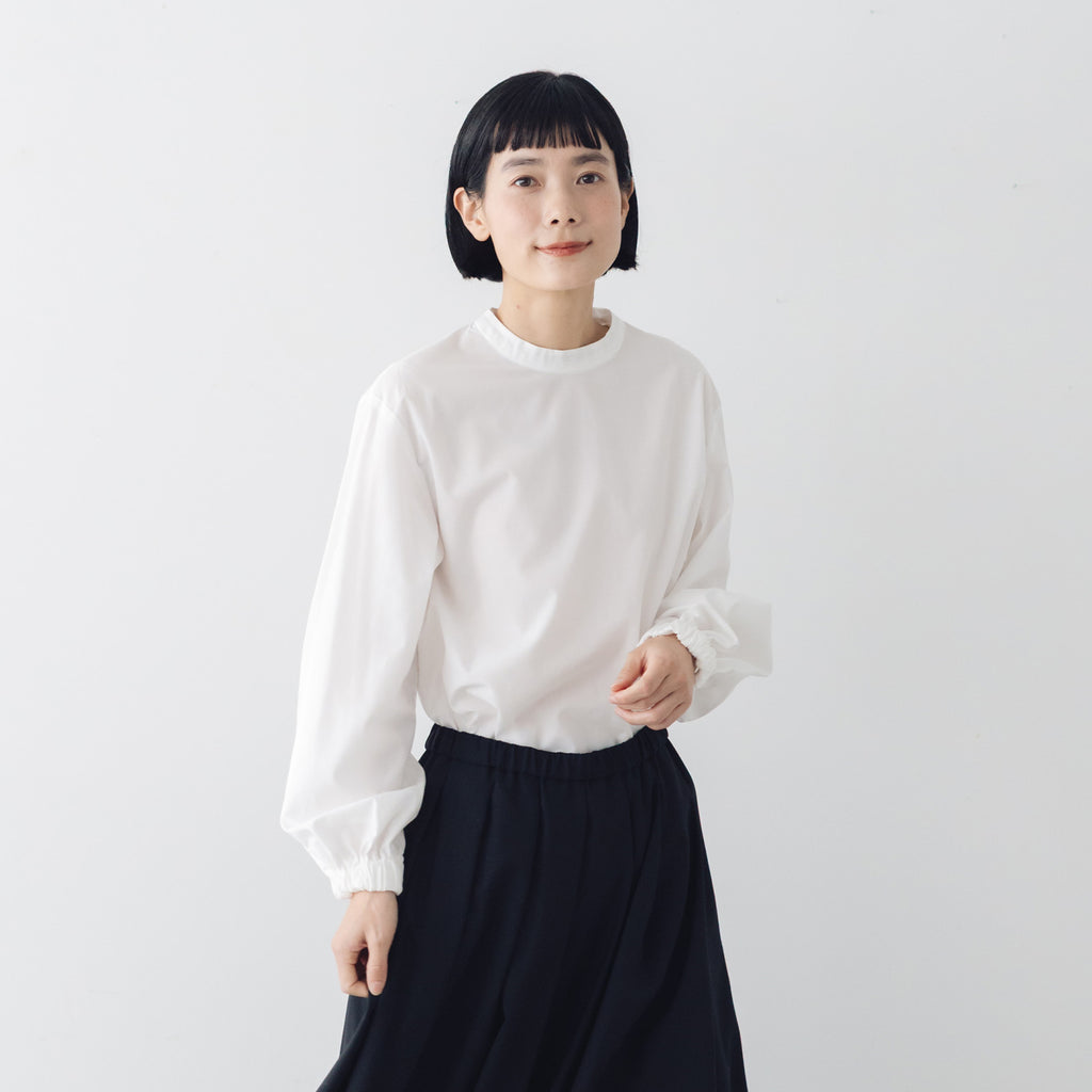 fruits of life スタンドカラーブラウス