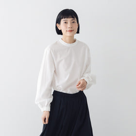 fruits of life スタンドカラーブラウス