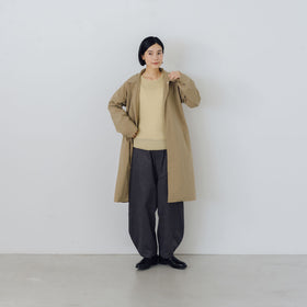 MUYA Nylon livery coat soutien collar