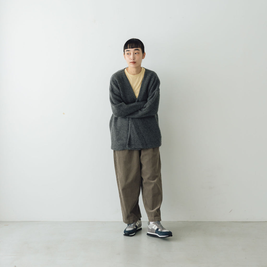 MUYA Wool pile Relax cardigan