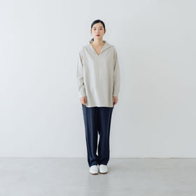 fruits of life コットンセーラーカラーシャツ