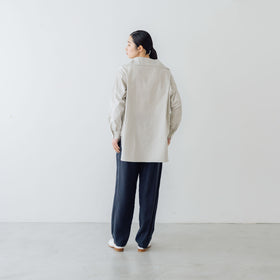 fruits of life コットンセーラーカラーシャツ