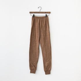 joha WOOL BASIC ウールパンツ