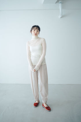 【SALE】 HAU タートルネック ”washable wool”