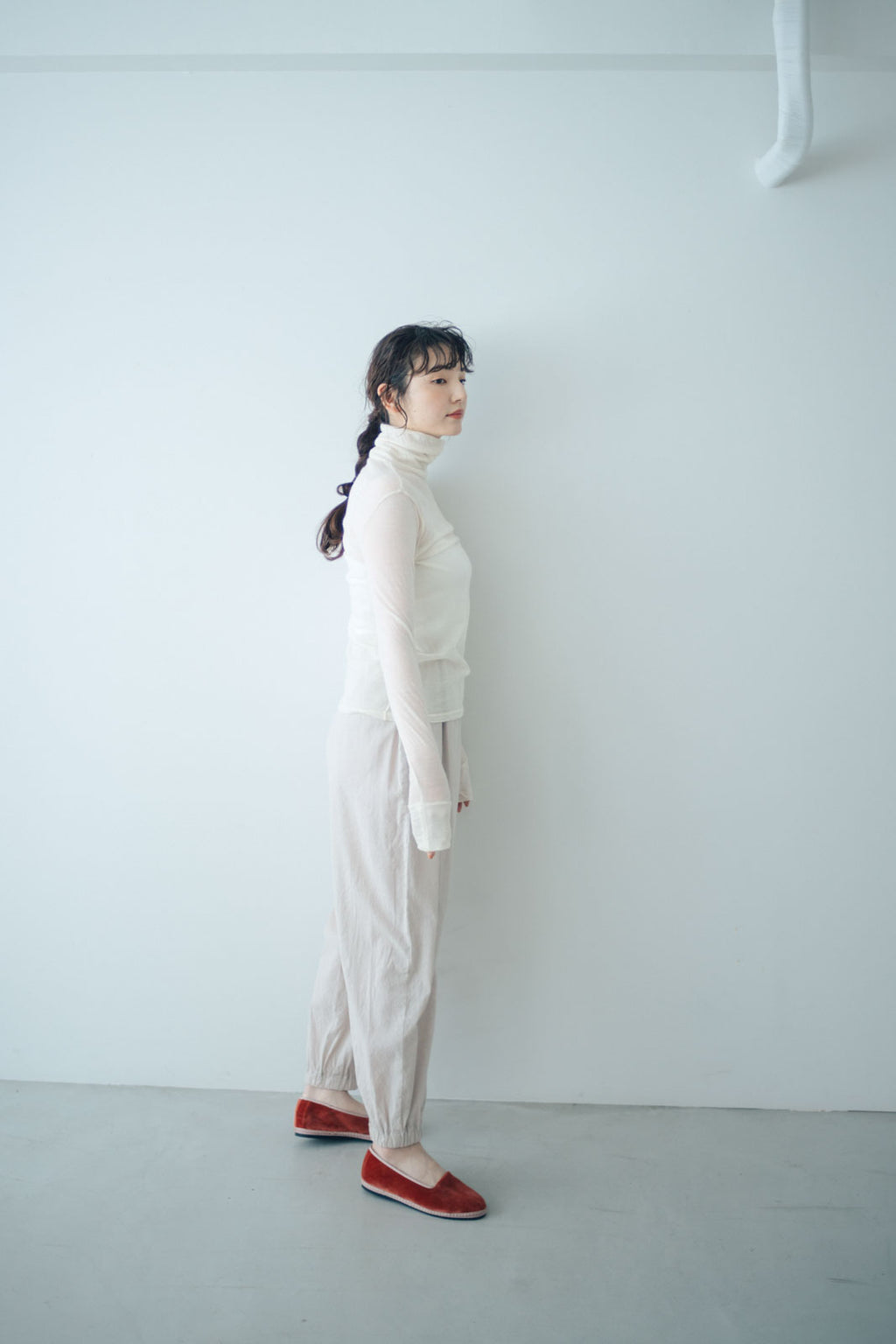 HAU タートルネック ”washable wool”