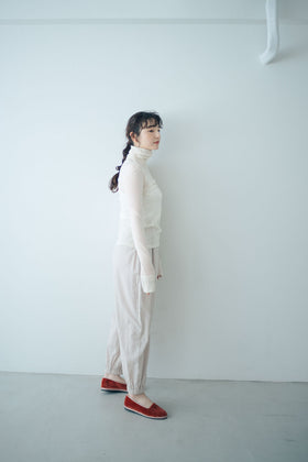 HAU タートルネック ”washable wool”