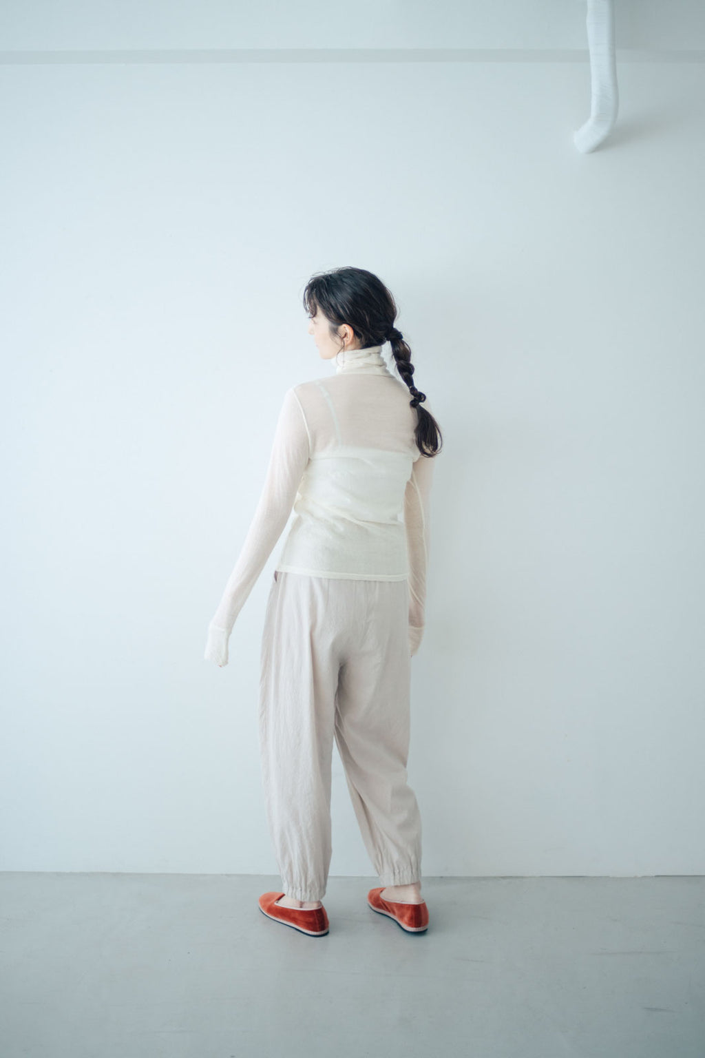 HAU タートルネック ”washable wool”