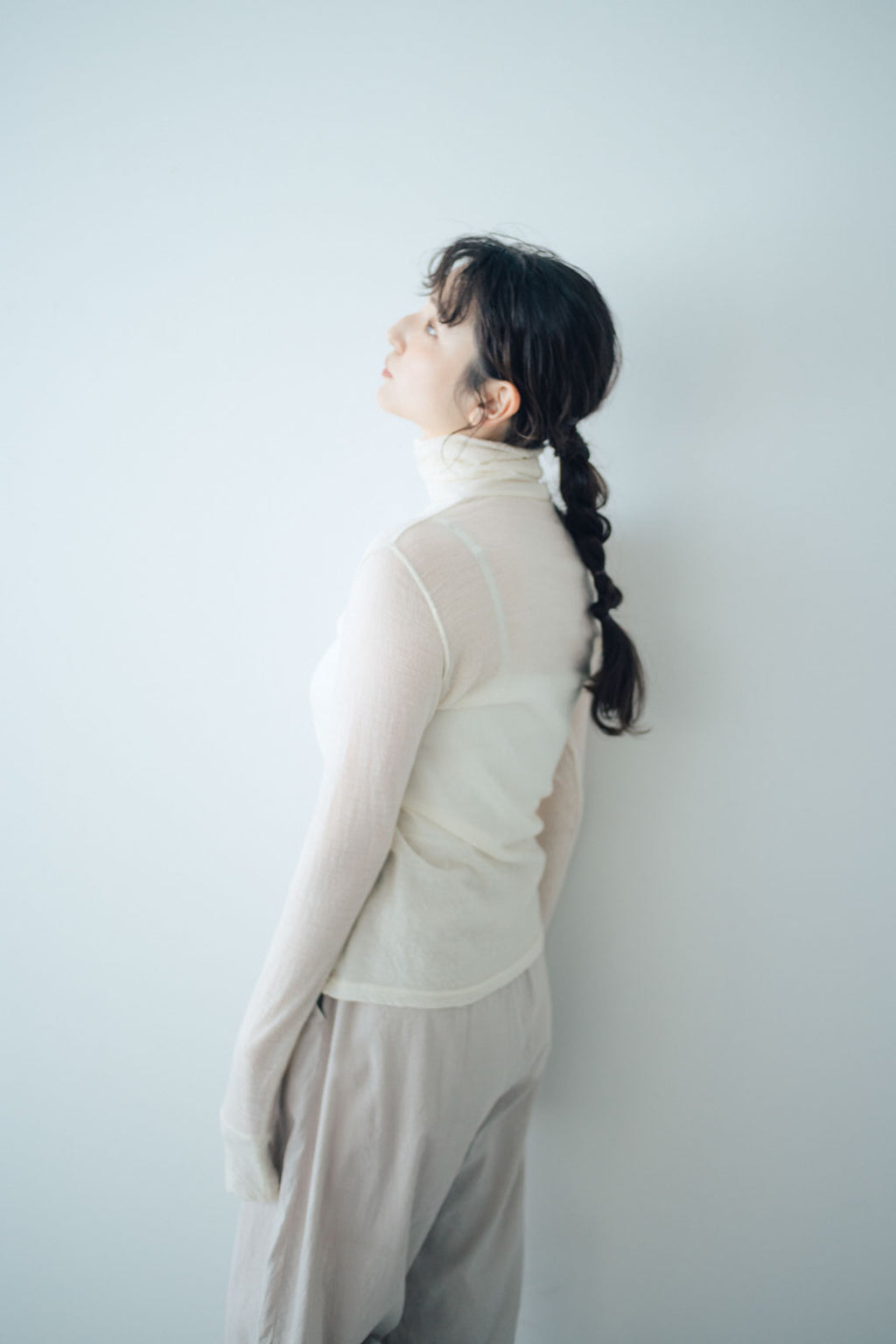 HAU タートルネック ”washable wool”