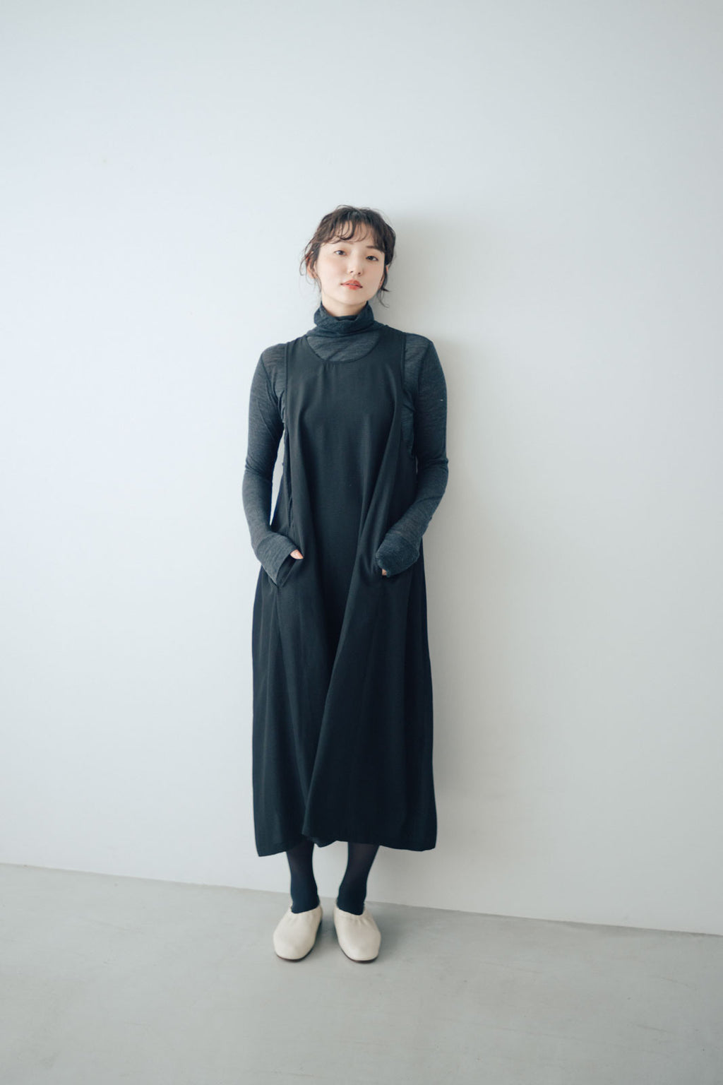 HAU タートルネック ”washable wool”