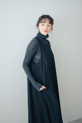 【SALE】 HAU タートルネック ”washable wool”