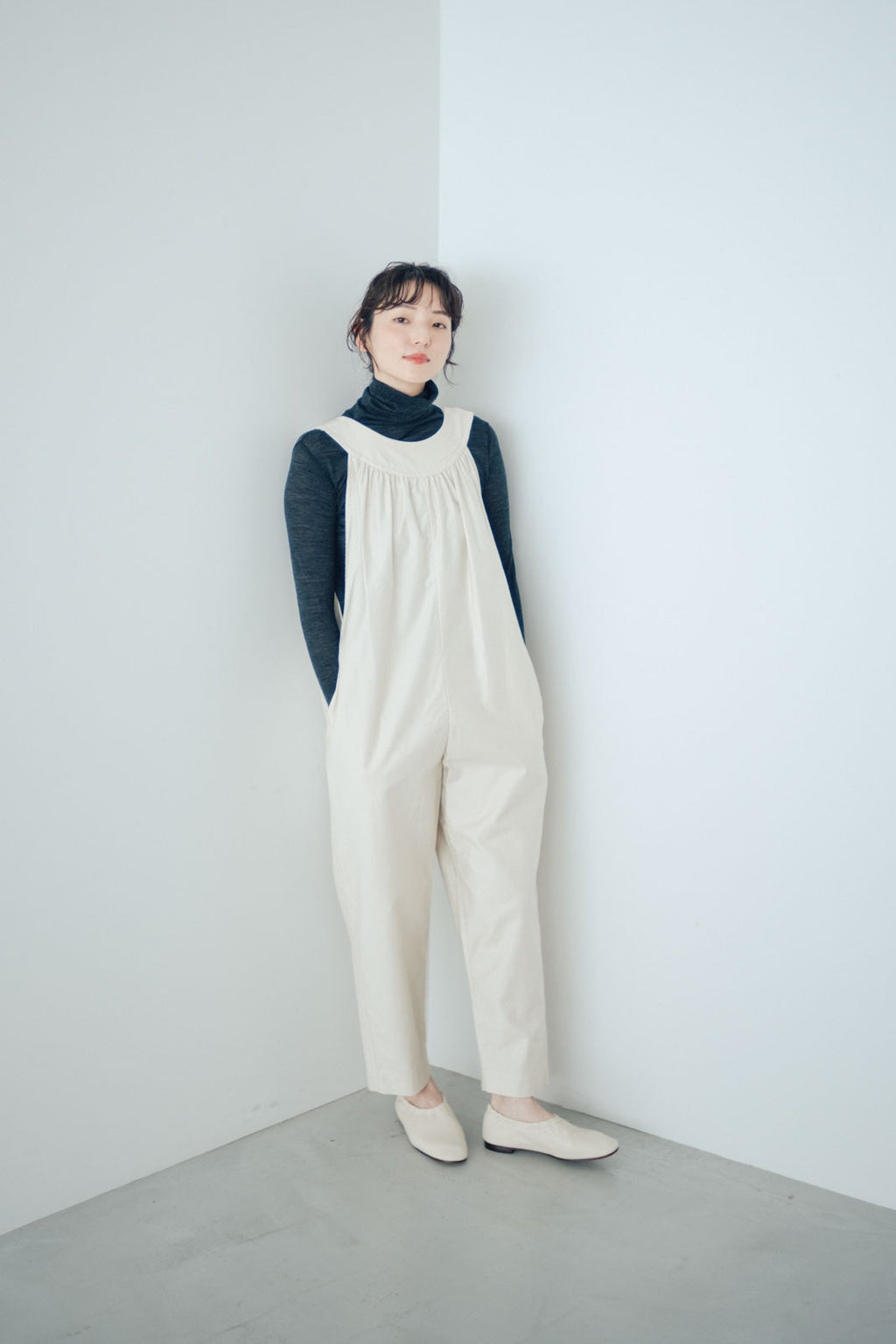 HAU タートルネック ”washable wool”