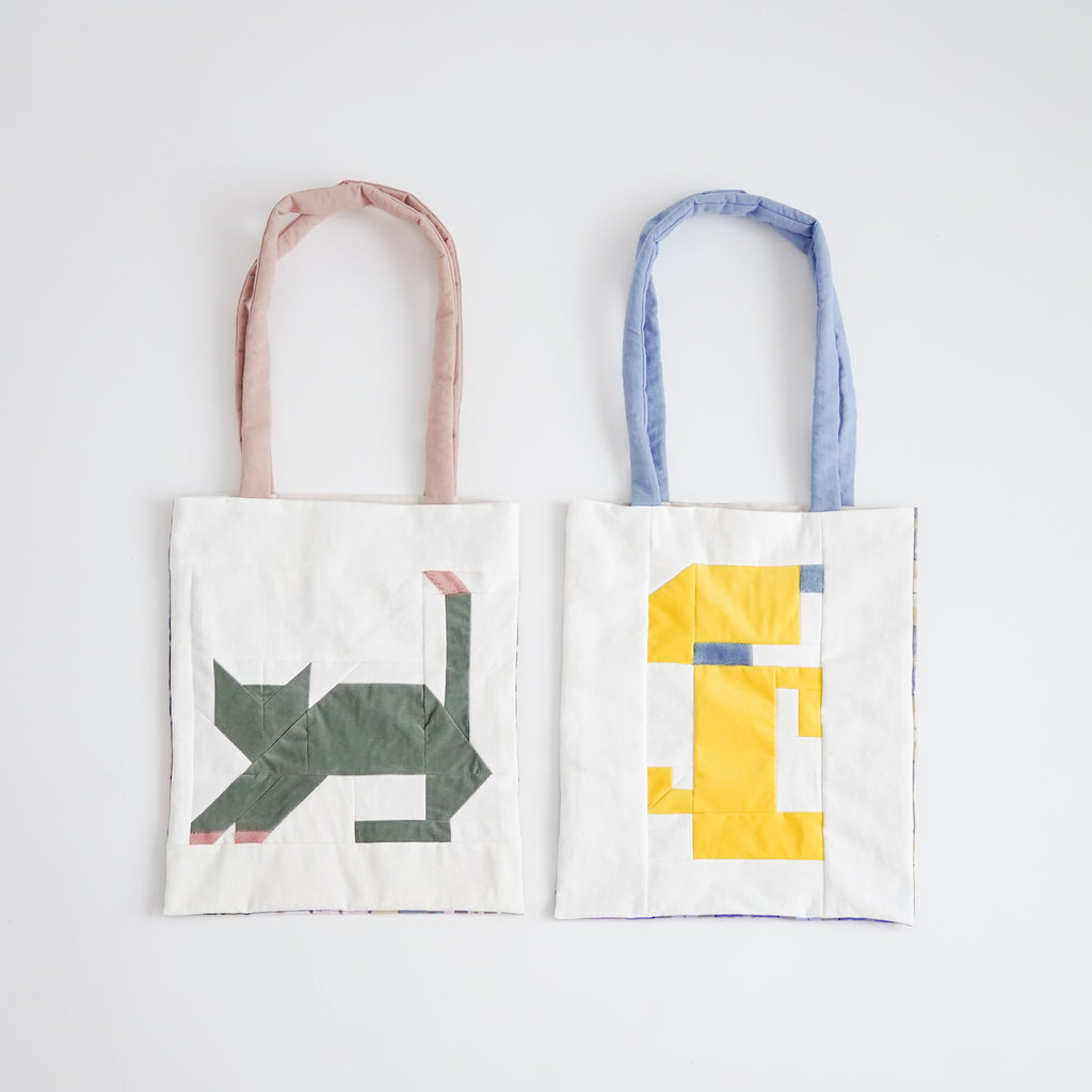 chitose.K patchwork bag