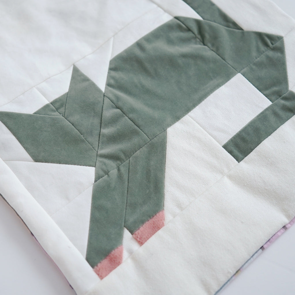 chitose.K patchwork bag