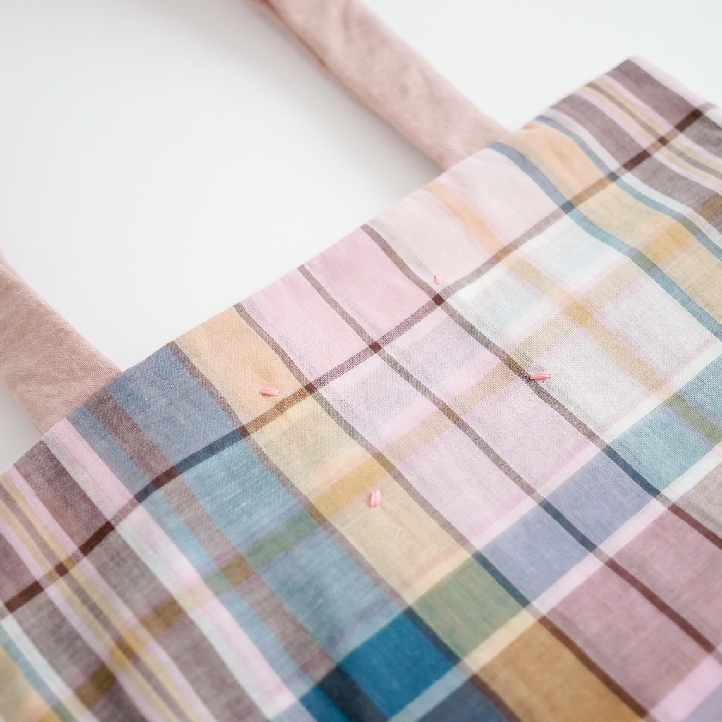 chitose.K patchwork bag