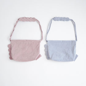 chitose.K scallop kincyaku bag