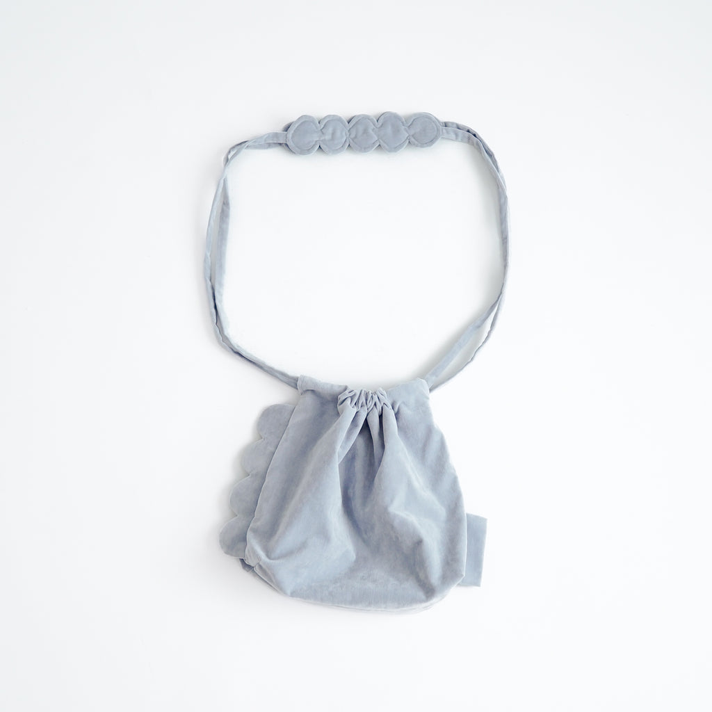 chitose.K scallop kincyaku bag