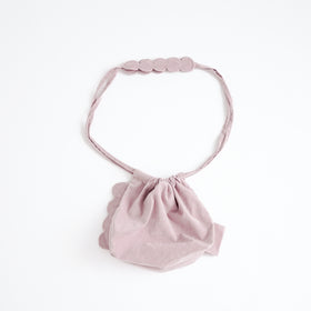 chitose.K scallop kincyaku bag