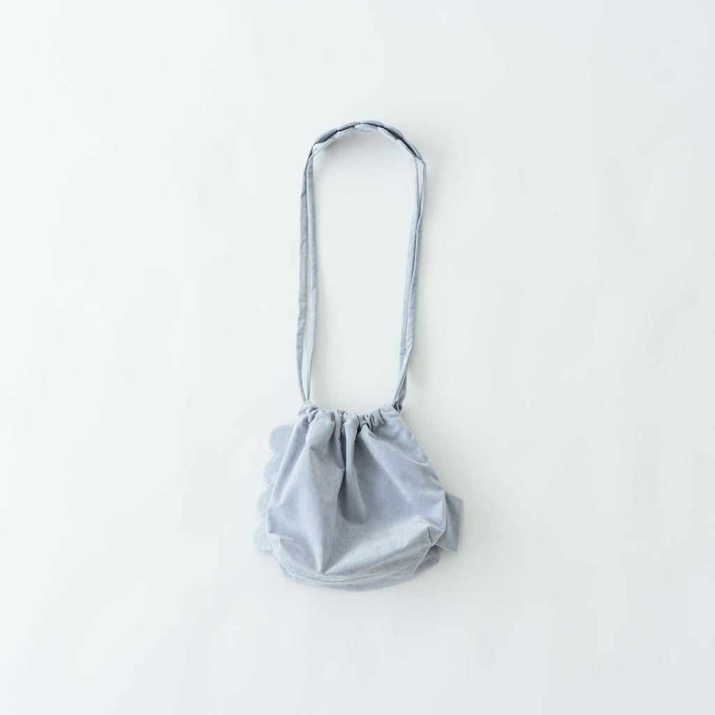 chitose.K scallop kincyaku bag