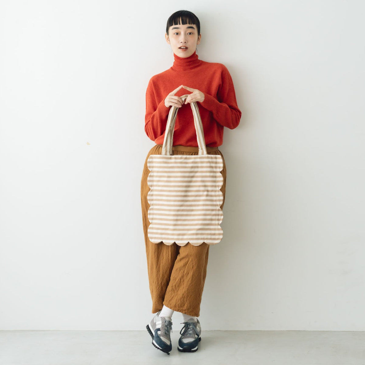 chitose.K scallop tote bag ｜くらすこと公式オンラインストア