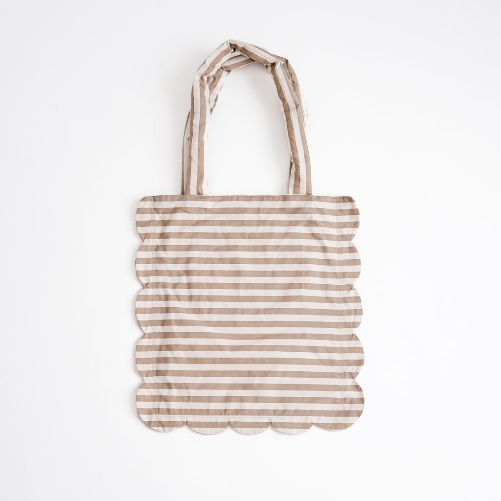 chitose.K scallop tote bag