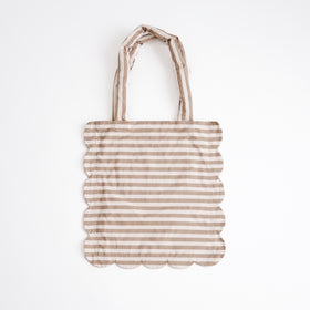 chitose.K scallop tote bag