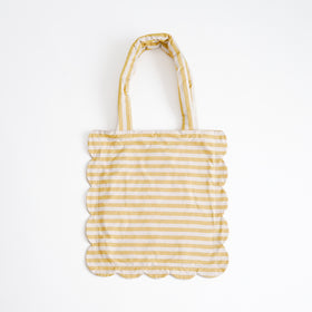 chitose.K scallop tote bag