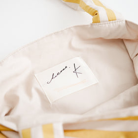 chitose.K scallop tote bag