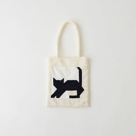 chitose.K patchwork tote bag ネコ