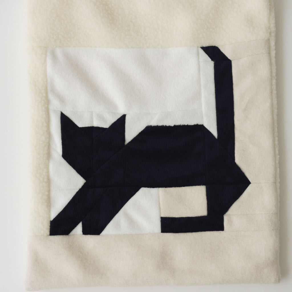 chitose.K patchwork tote bag ネコ