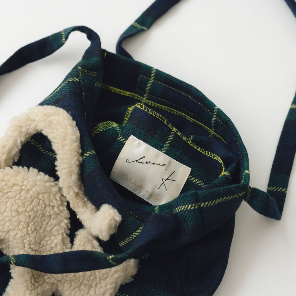 chitose.K aplique bag ネコ