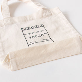 YAECA プリントバッグ(S)RIB SOCKS