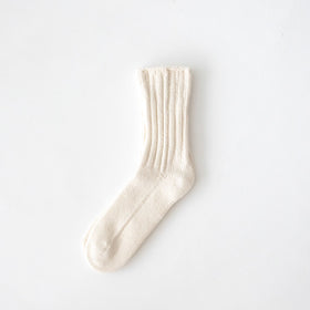 YAECA コットンリブソックス