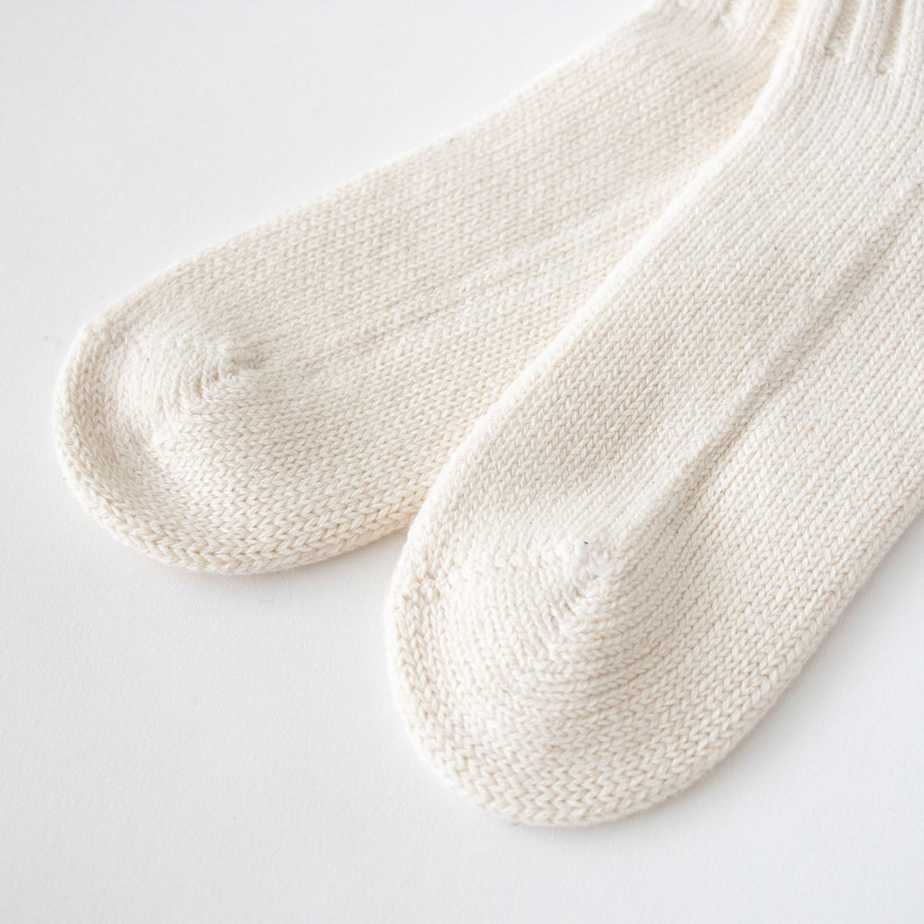 YAECA コットンリブソックス
