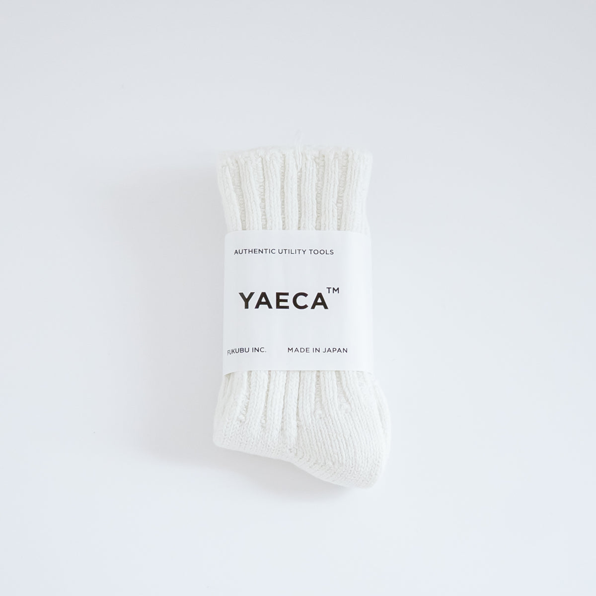 YAECA コットンシルクリブソックス ｜くらすこと公式オンライン