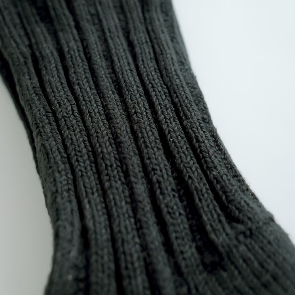 YAECA コットンリブソックス