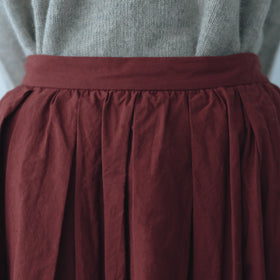 YAECA CANVAS DESIGN ギャザースカート