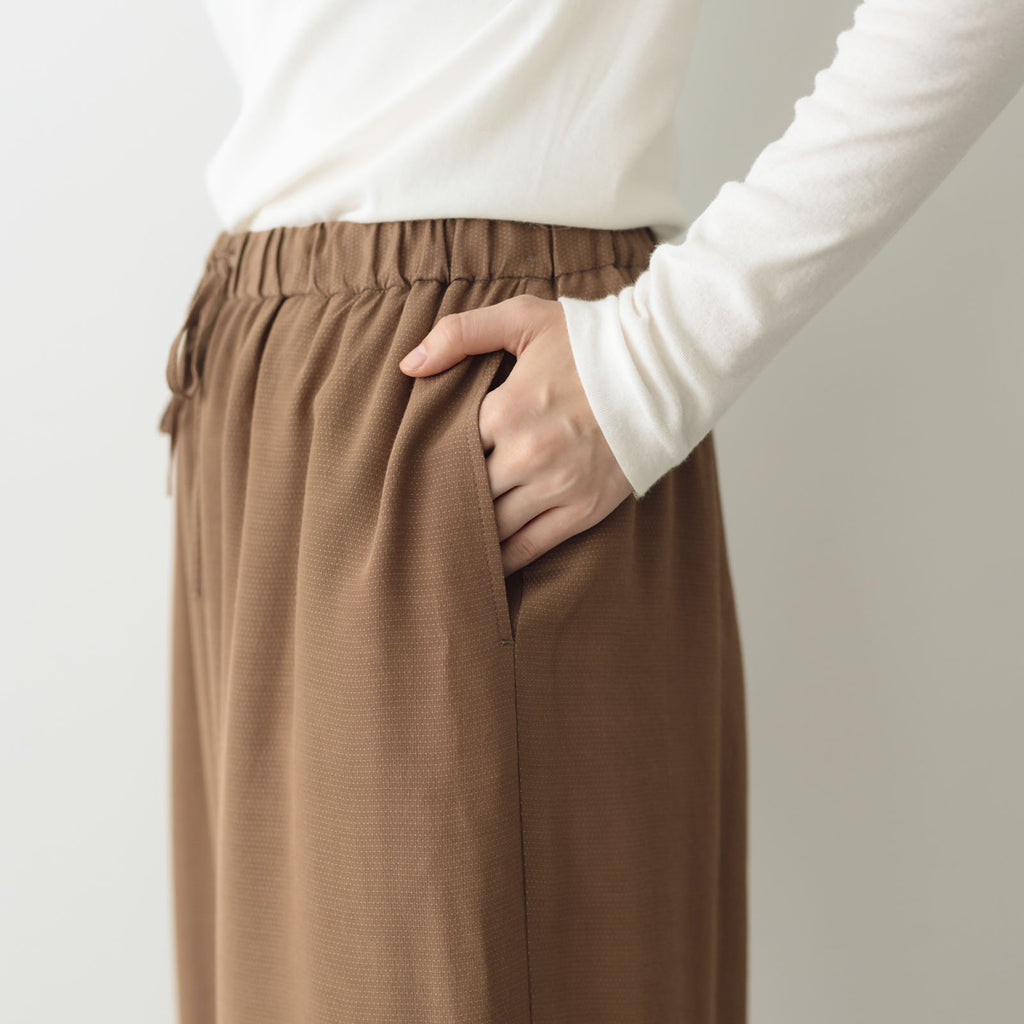 HAU イージーパンツ "pin dot"