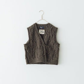 HAU ハンドニットベスト "nepal"2