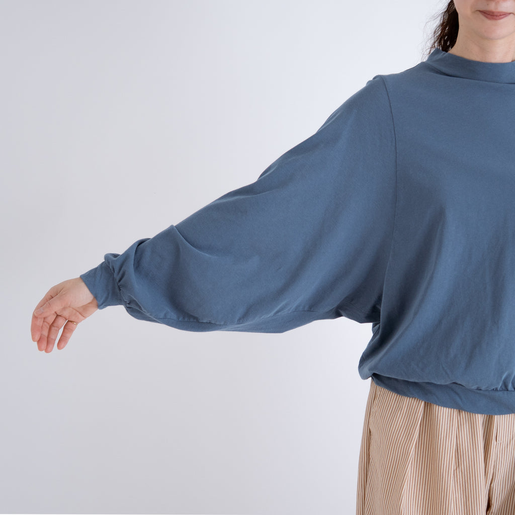 【SALE】 HAU ハイネックトップス "dolman"