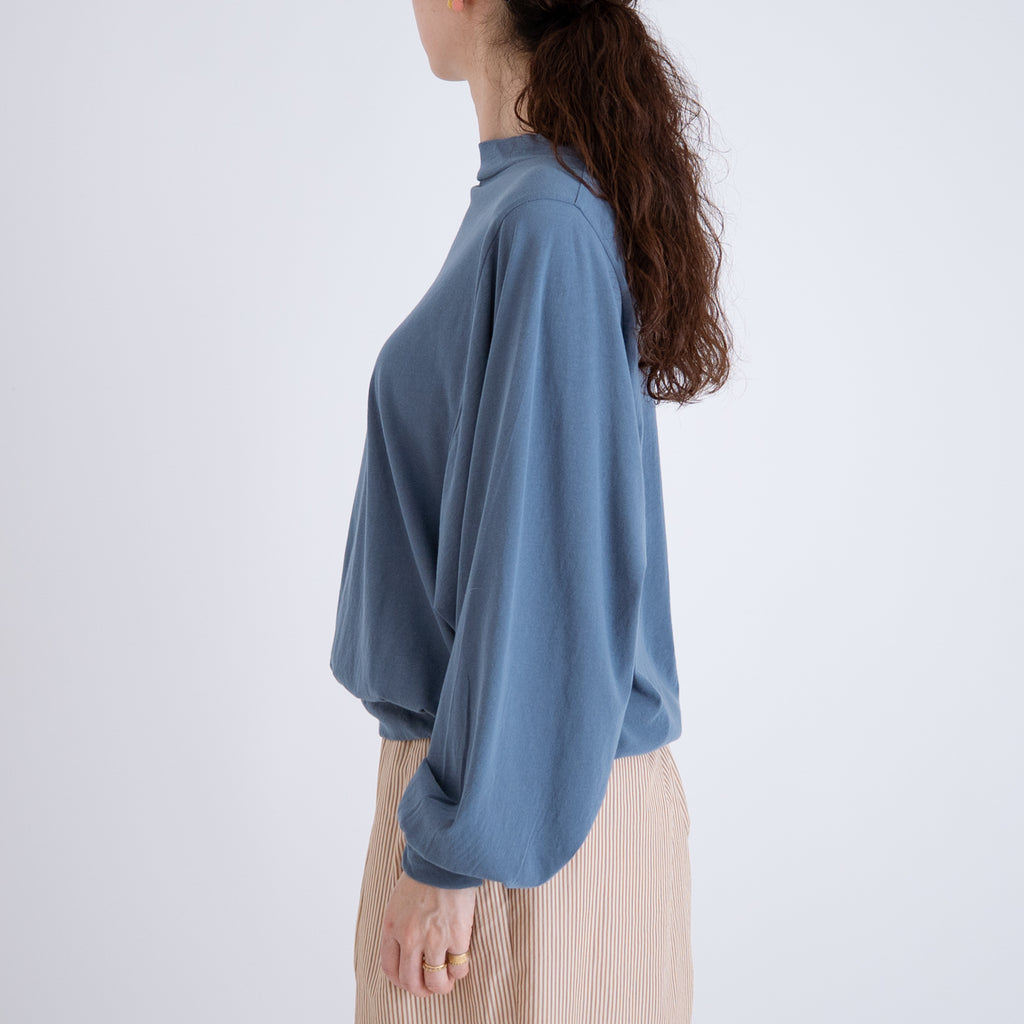 【SALE】 HAU ハイネックトップス "dolman"